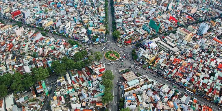 Toàn cảnh quận 10 tại thành phố Hồ Chí Minh với đa dạng loại hình nhà