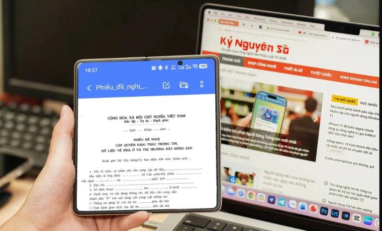 Tra cứu trực tiếp mã định danh tại cơ quan quản lý đất đai