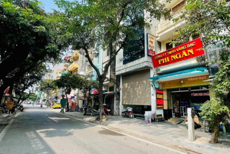 Tuyến phố kinh doanh sầm uất, gần trục chính