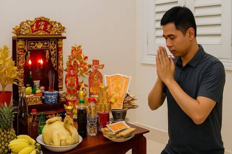Văn dùng để khấn thần linh